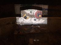 Using the projector to check 