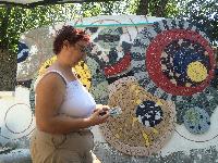 Julie filling in the gaps