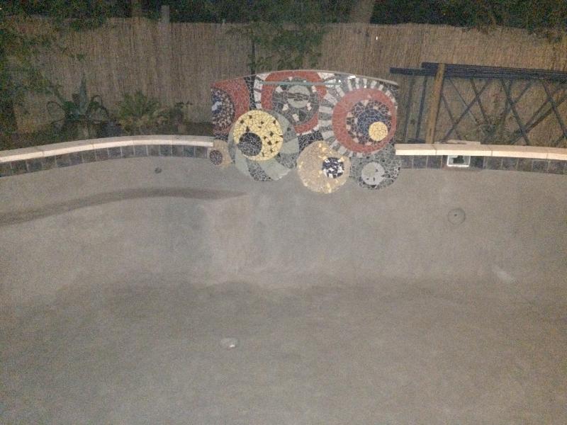 Plaster added - almost ready to fill! 