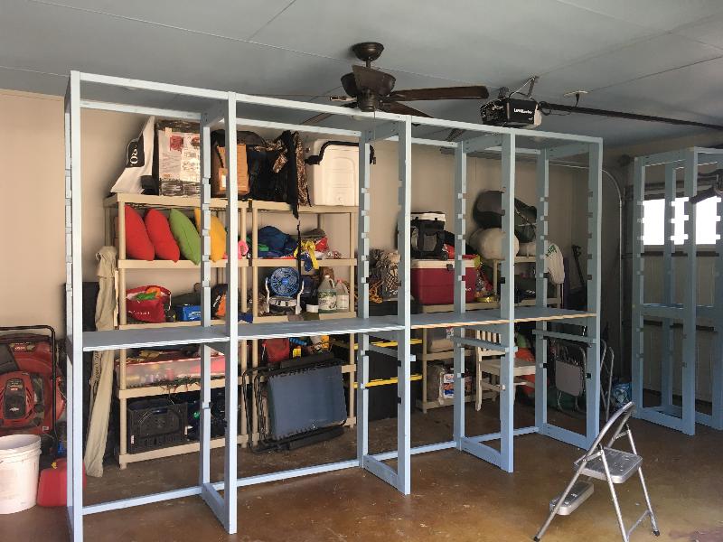 First several bays assembled. Re working for better surface finish and better color.<br/> 