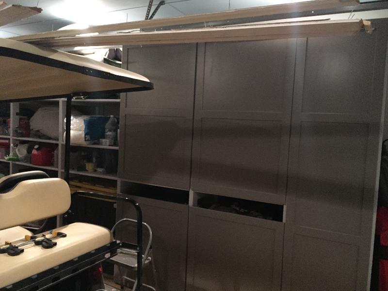 Cabinet doors - painted and installed!<br/> 