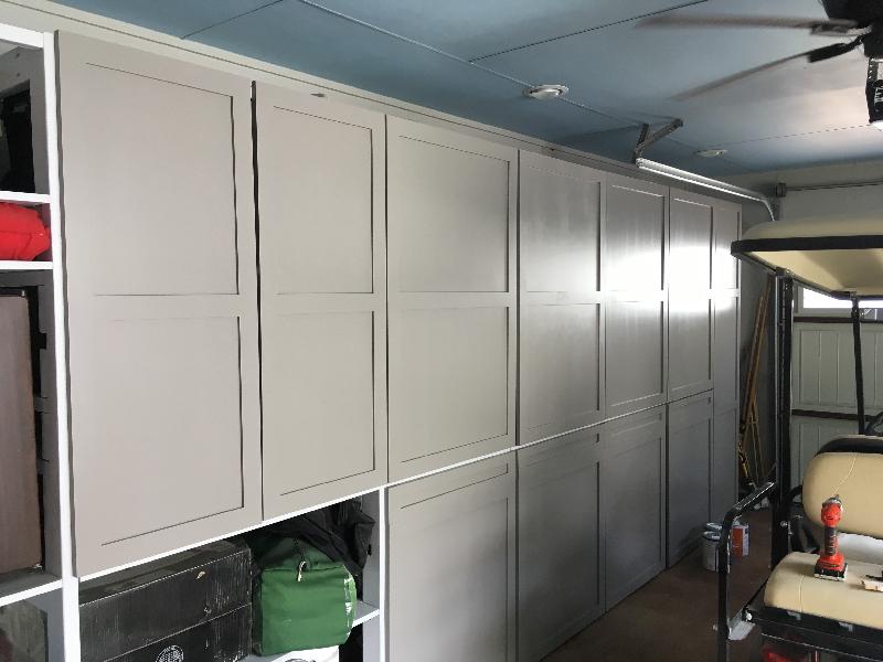 This shows the drawer fronts in their approximate locations. I still need to make the drawers.<br/> 