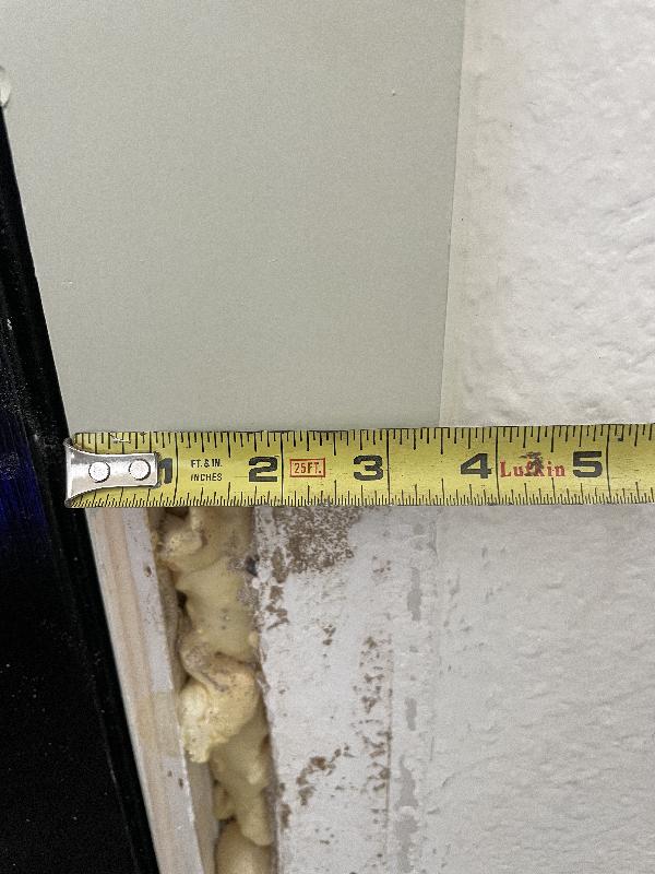 Standard 1x4 trim 