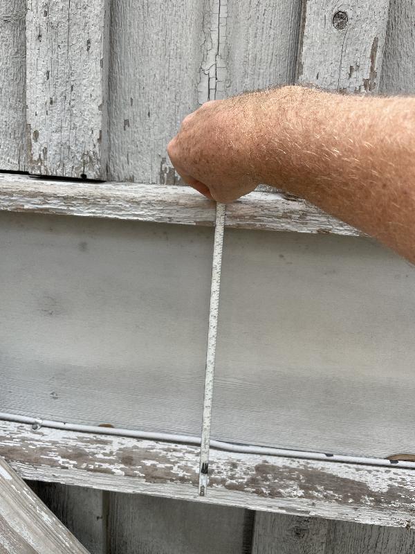 measuring the width 