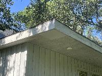 Repair complete. No more raccoons in the ceiling! 