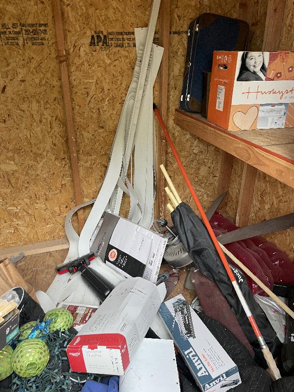 Some stuff in the shed 