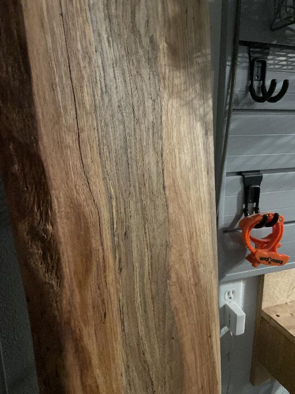 The finish really made the grain show up