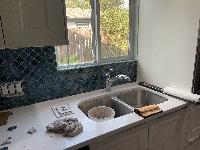 All the tiles installed, almost ready for grout