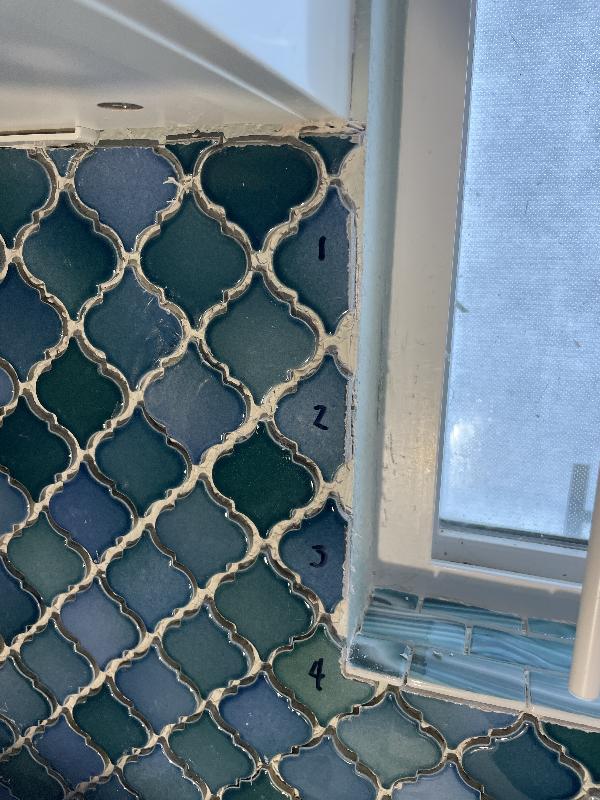Had to take these off to install edge treatment, wanted to put them back correctly. 