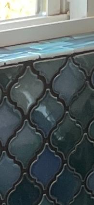 Detail near the windowsill 