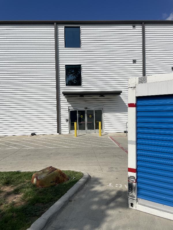 Site survey - the top window is where the leak is 
