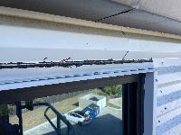 After with sealant along the new flashing