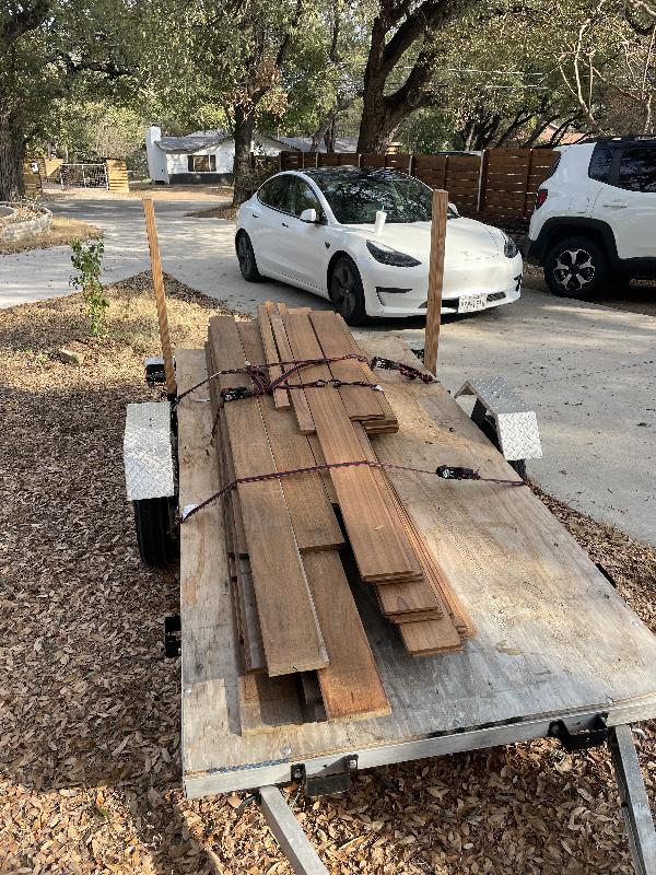 Yep, I do all my work from my Tesla. The trailer is great for things like this. 