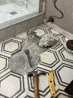 Ready to start setting tile