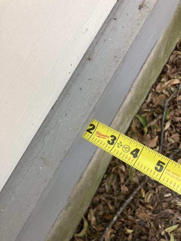 More drip edge measurements. 