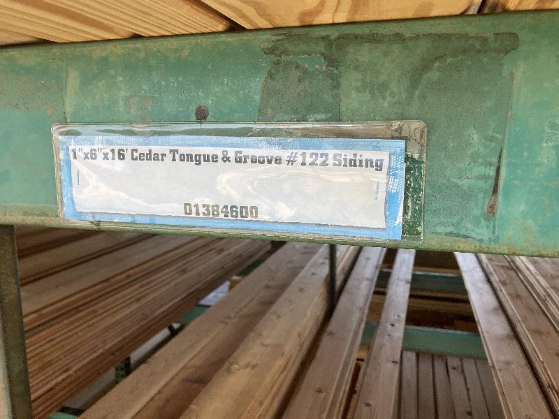 For future reference, #122 siding 