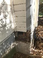 Damage removal at the other corner 