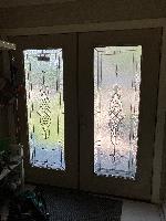 Interior shot of both doors