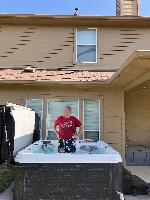 Client standing in the tub for scale. 