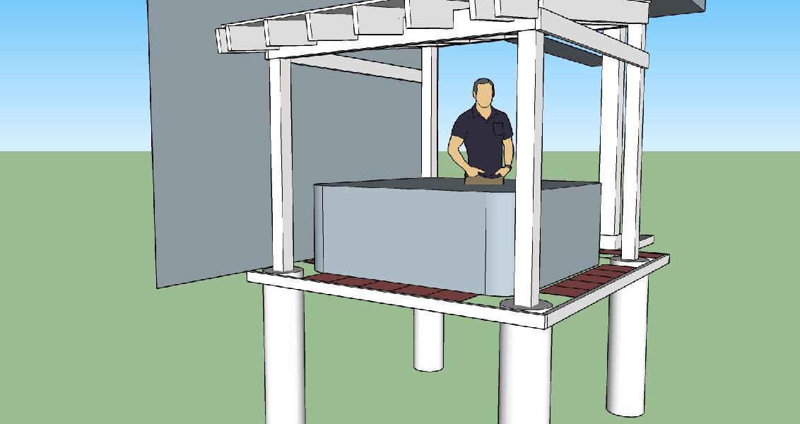 Sketchup model of the